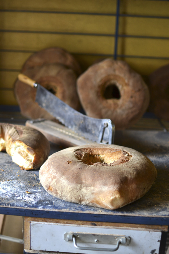 I walked past the bakery I had grownup baking in, smelt the freshly baked bread and caved in. I bought a warm miche, took it home, and despite knowing I would be ill for days, I cut huge chunks of it off and I ate almost the entire loaf in one sitting