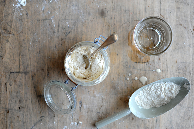 How to get a sourdough starter going.