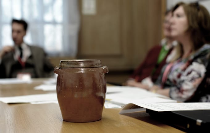sourdough starter in a meeting with DEFRA