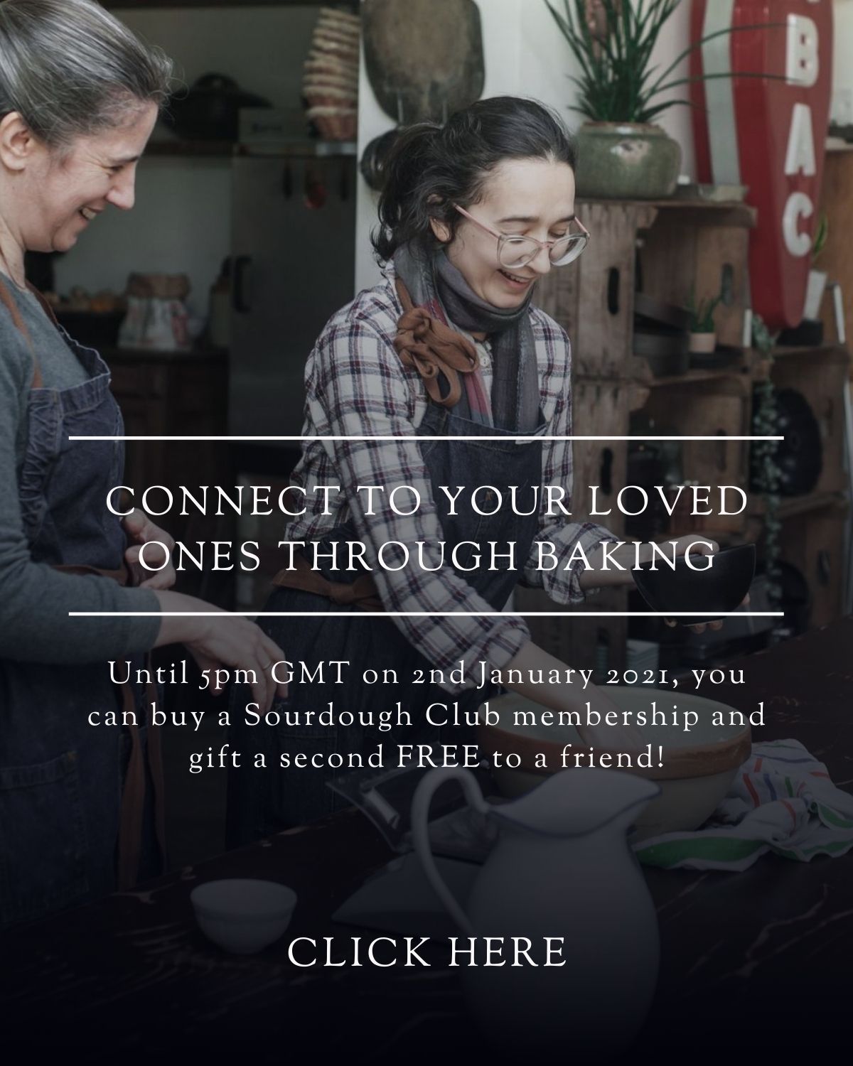LIVE NOW – join the club & invite a friend to bake with you for free – 48 hours only