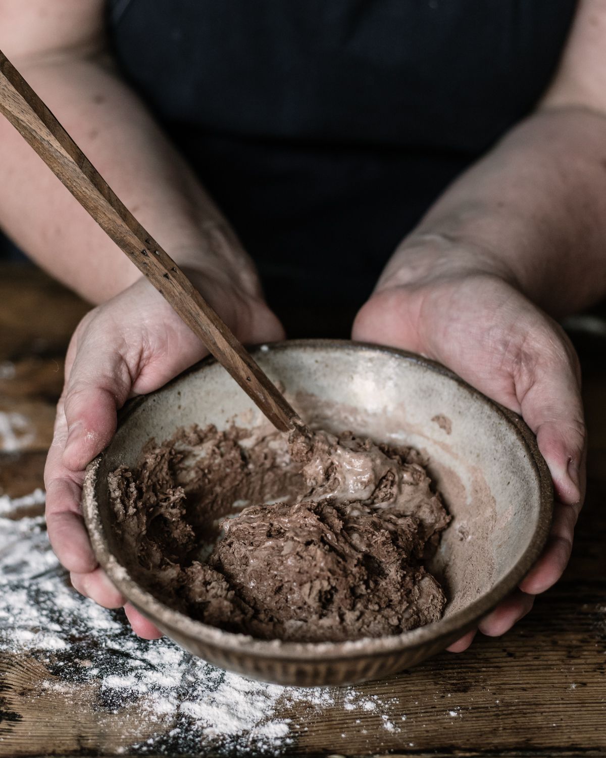 The Sourdough School - Wooden Spurtle - Image 3