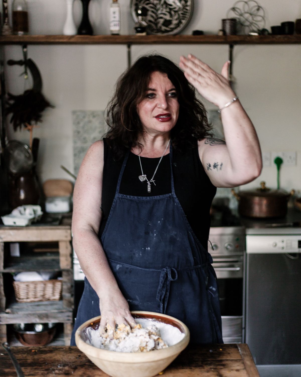 Wanessa Kimbell is a bread expert and is here at the Table in the Sourdough school explaining Real Sourdough