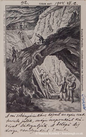 1904 – salt mine 0 salzbergwerk germany 1904 – Salt mine - Salzbergwerk, Germany