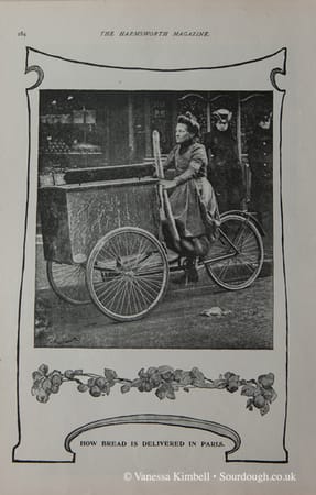 1901 – bread delivery – baguette – paris 1901 – Baguette delivery – Paris