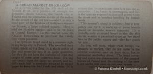 1900 – bread – selling – poland 1900 – Selling bread - Poland