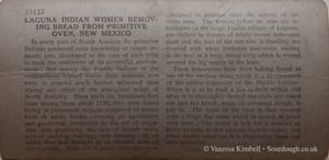 1901 – baking bread- mexcio 1901 – Baking bread- Mexcio
