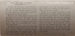 1900 – salt – syracuse – new york 1900 – Salt – Syracuse, New York