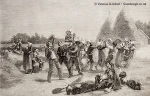 1859 – harvest brittany – france 1859 – Harvest in Brittany – France