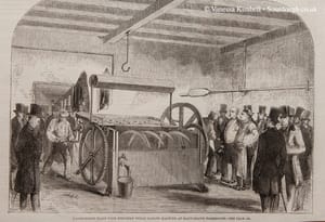 1858 – bread – making machine – london – uk 1858 – Bread making machine – London