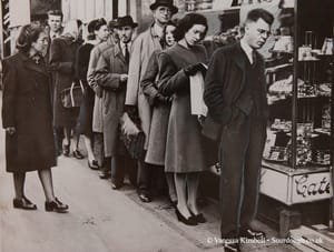 1947 -war – rationing – london 1947 - War rationing – London