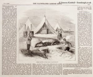 1859 – bread military – aldershot – uk 1859 – Military bread making in Aldershot – UK