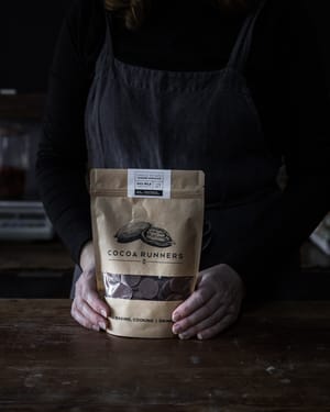 Cocoa Runners 44% Milk Cooking & Baking Chocolate 230g