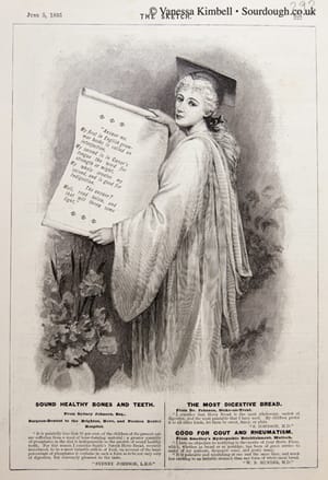 1895 – hovis – advert – 3 A history of sourdough, bread, yeast & wheat