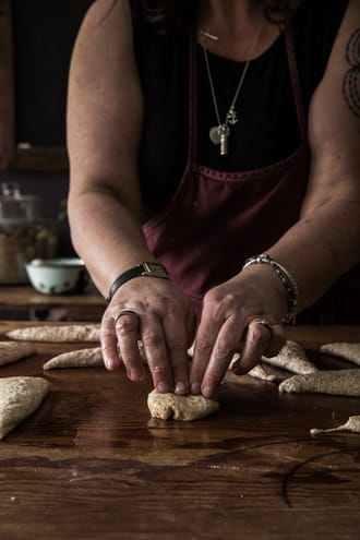 Moroccan Inspired Sourdough Naan Bread