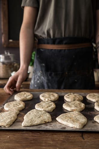 Moroccan Inspired Sourdough Naan Bread