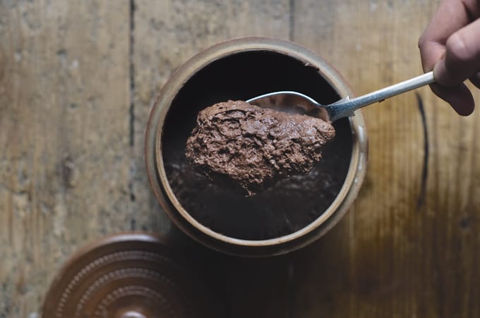 Chocolate sourdough starter