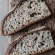 bubbly sourdough slices