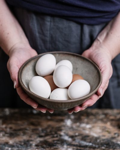 a bowl of eggs