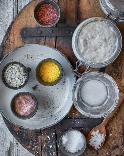 varieties of natural salt