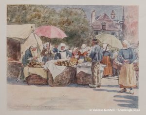 1802 – Selling bread in Brittany - France