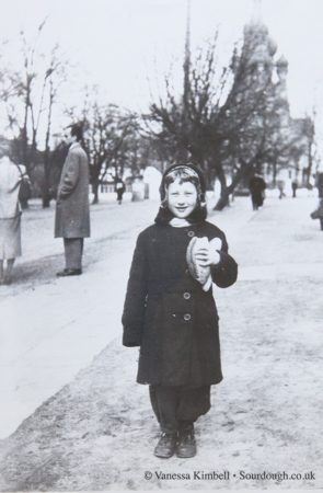 1953 – Girl with bread