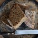 freshly cut sourdough