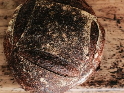 Large baked sourdough