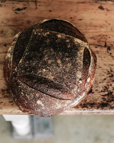 Large baked sourdough