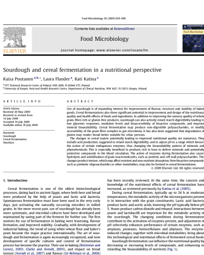 sourdough and health