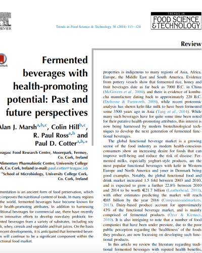 health benefits of fermented beverages