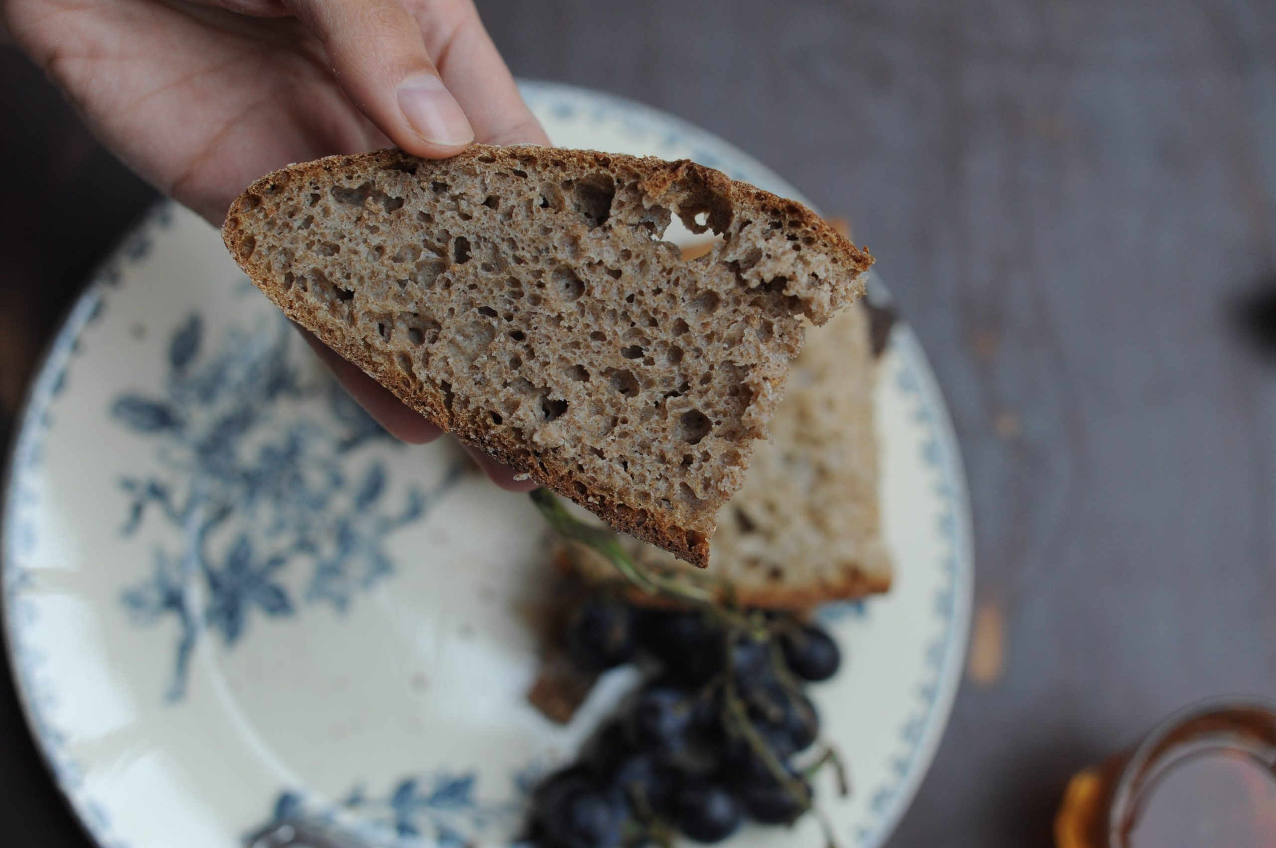 Slice of Mungoswells wholemeal loaf