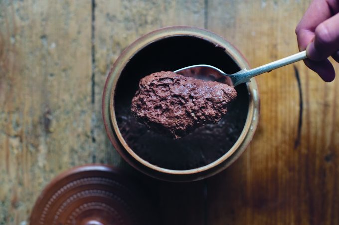Chocolate sourdough starter