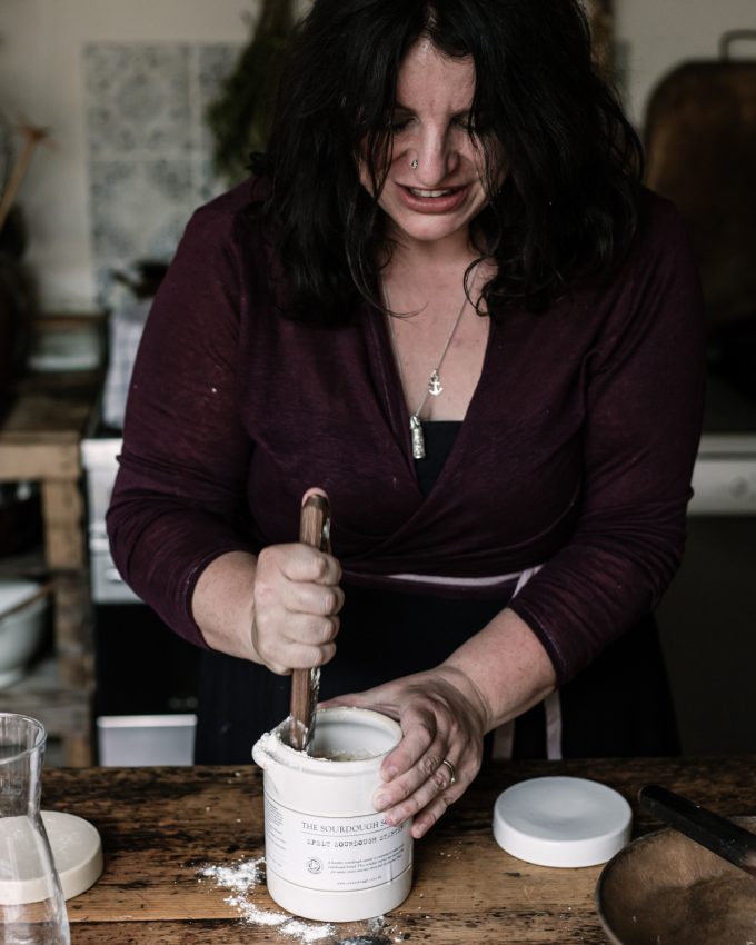 How to refresh a Sourdough Starter