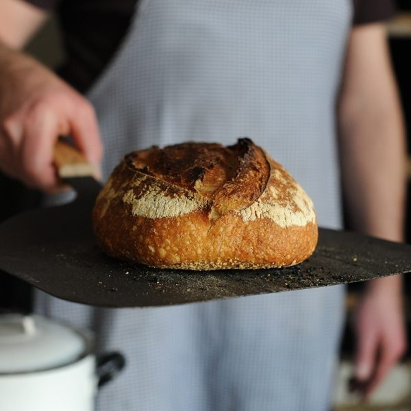 Baking Peel in hand