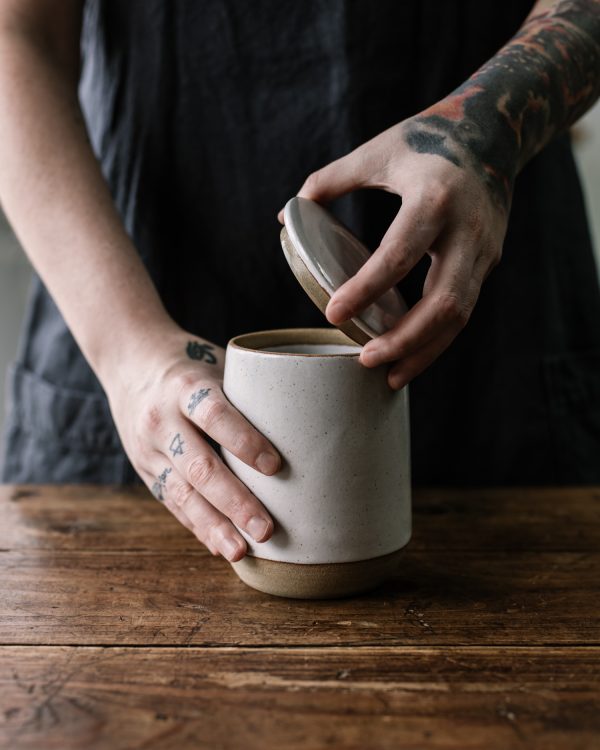 Pottery West Sourdough Starter pot