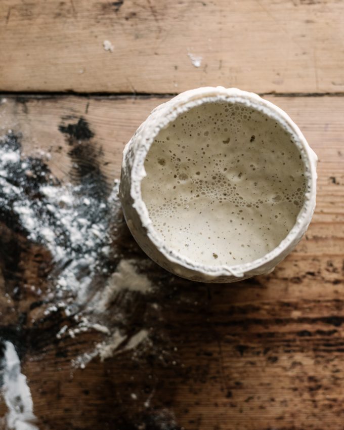 How to refresh a Sourdough Starter