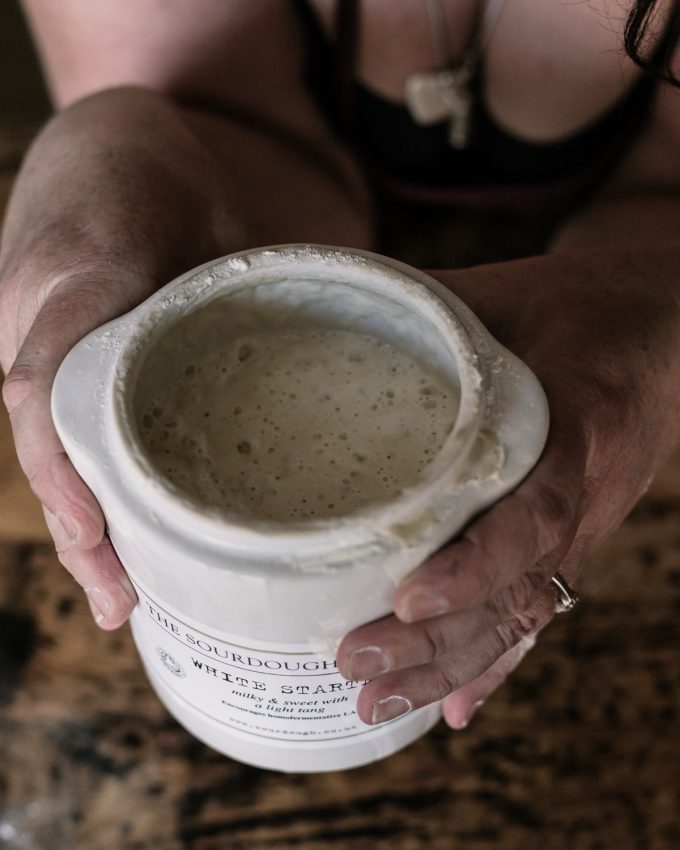 How to refresh a sourdough starter