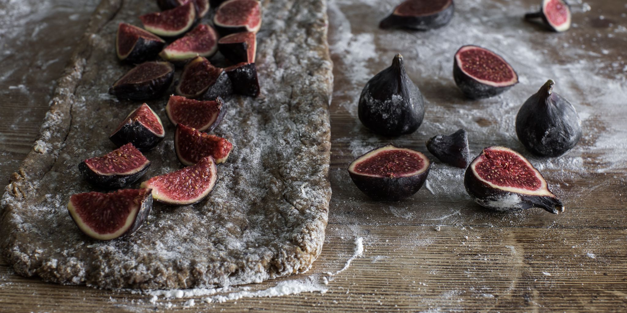 malted sourdough fig rolls