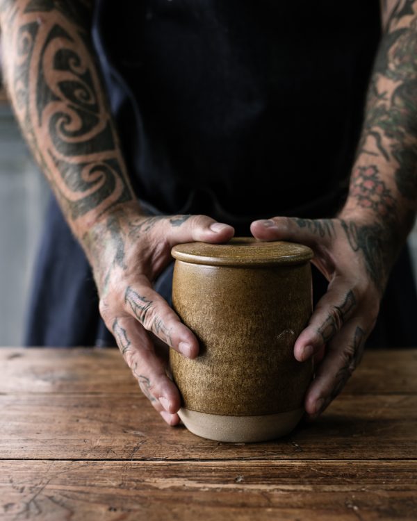 Sourdough Starter Jar Limited Edition Ochre