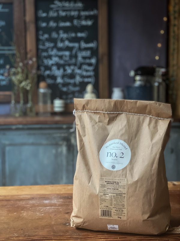 A bag of botanical Blend Flour