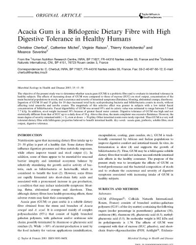 Acacia Gum_Blends