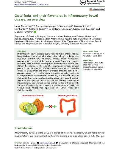 Citrus Fruit & Flavonoids