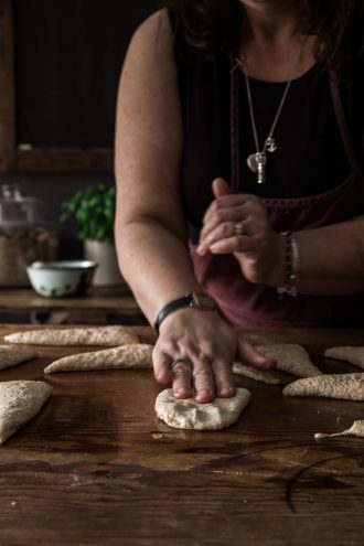 Moroccan Inspired Sourdough Naan Bread