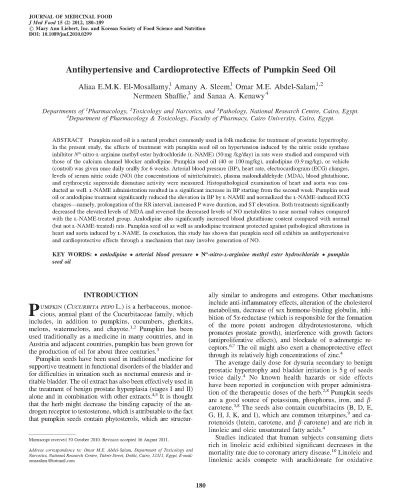 Pumpkin Seeds_Hypertension