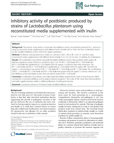 Postbiotics