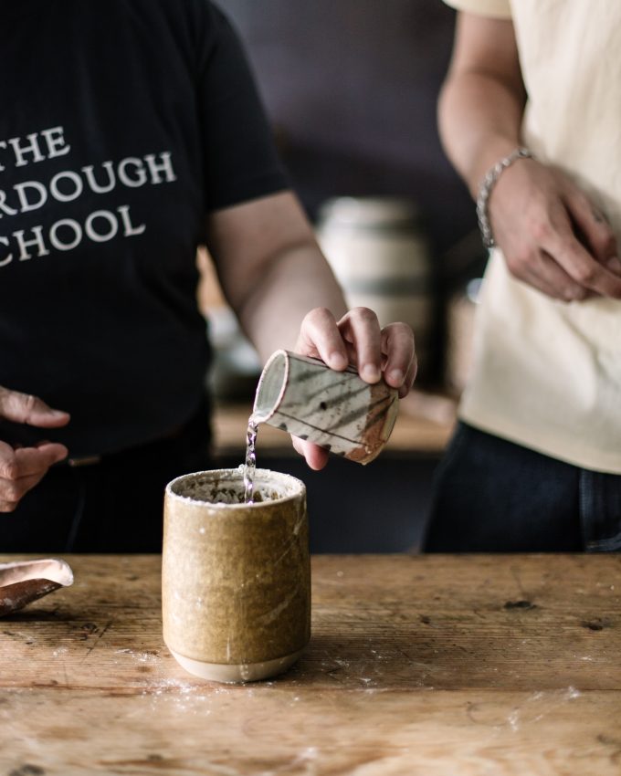 How to refresh a Sourdough Starter