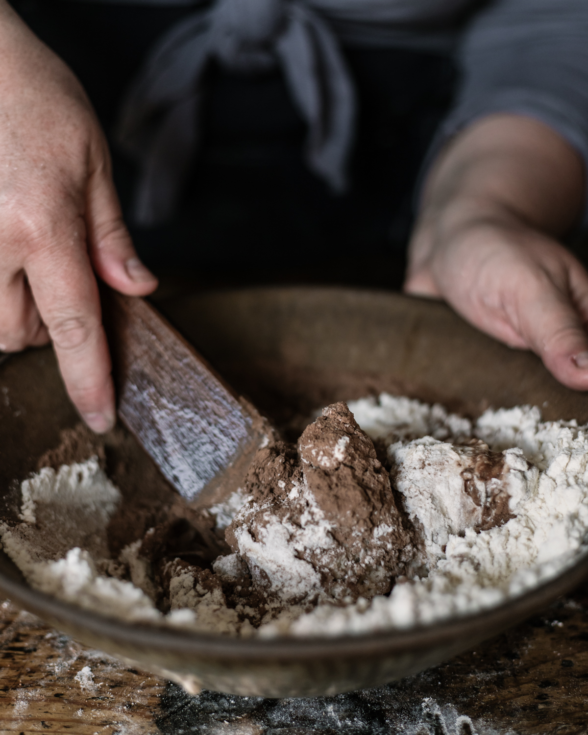 The Sourdough School - Hand Carved Wooden Spatula